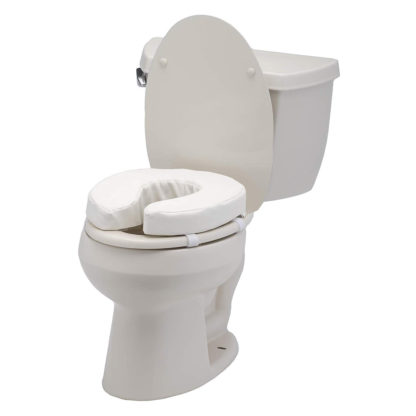 4in Padded Toilet Seat Riser - NOV2630 - Image 2