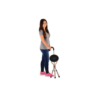 Adjustable Folding Seat Cane - Image 4