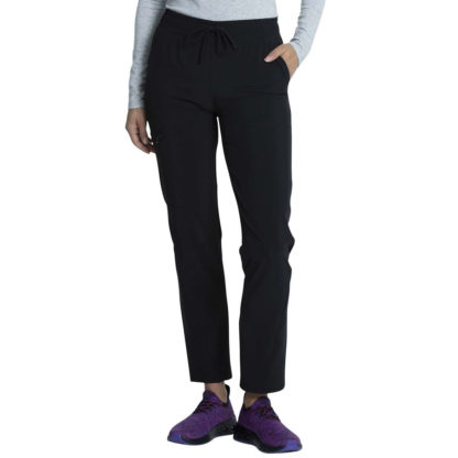 Cherokee Allura Mid Rise Tapered Leg Drawstring Pant - CKA184 - Image 2