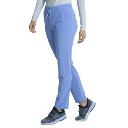 Cherokee Allura Mid Rise Tapered Leg Drawstring Pant - CKA184