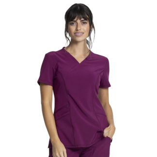 Cherokee Allura V-Neck Top - CKA684