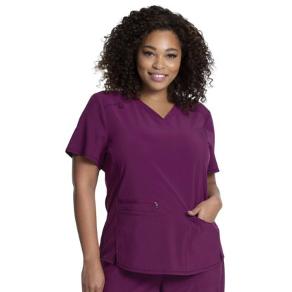 Cherokee Allura V-Neck Top - CKA685 - Image 4