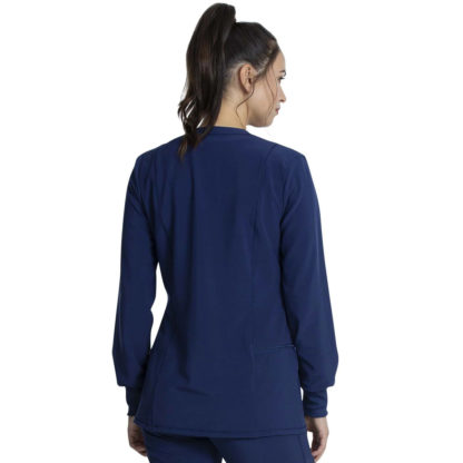 Cherokee Allura Zip Front Jacket - CKA384 - Image 3