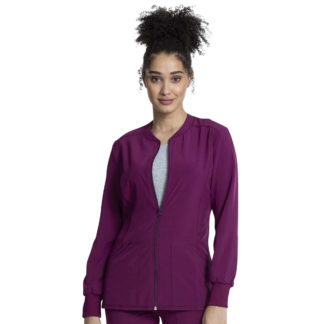 Cherokee Allura Zip Front Jacket - CKA384