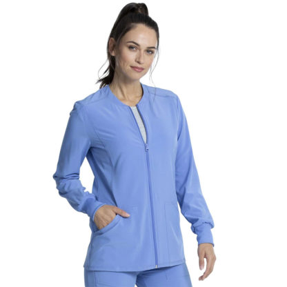 Cherokee Allura Zip Front Jacket - CKA384 - Image 4