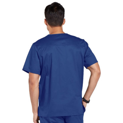 Core Stretch by Cherokee Workwear Men's V-Neck Solid Scrub Top - CH4743 - Image 2