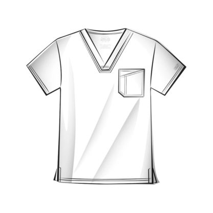 Core Stretch by Cherokee Workwear Men's V-Neck Solid Scrub Top - CH4743 - Image 5