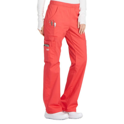 Core Stretch by Cherokee Workwear Women's Elastic Waist Scrub Pant - CH4005 - Image 2