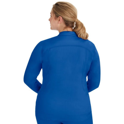 Healing Hands Purple Label Women's Dakota Zip Front Scrub Jacket - 5038 - Image 2