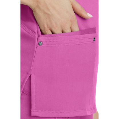 Healing Hands Purple Label Women's Juliet V-Neck Yoga Scrub Top-2245 - Image 4