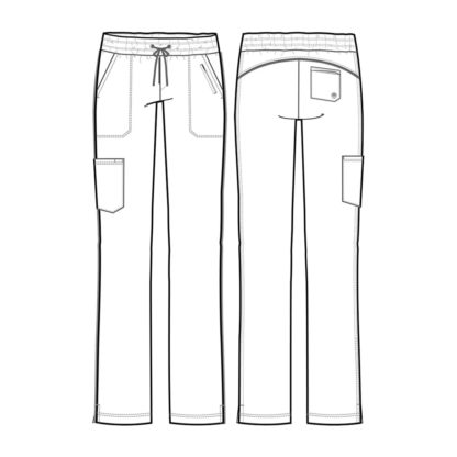 Healing Hands Purple Label Women's Tanya Sporty Drawstring Scrub Pant - 9139 - Image 5