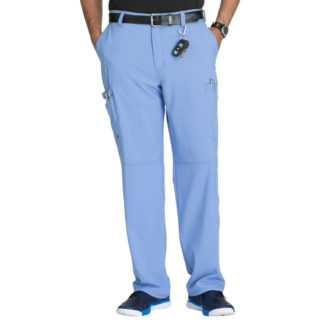 Infinity by Cherokee Men's Zip Fly Cargo Scrub Pant - CHCK200A
