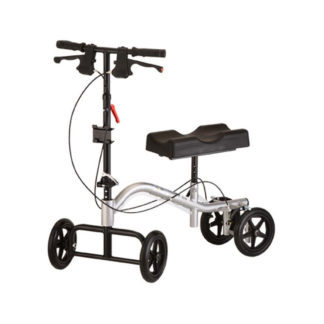 KNEE WALKER SILVER W/BASKET - SKU# TKW-12