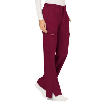 Revolution by Cherokee Workwear Women's Drawstring Flare Scrub Pant - WW120 - Image 4