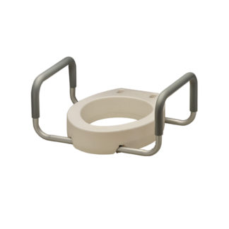 TOILET RISER WITH ARMS