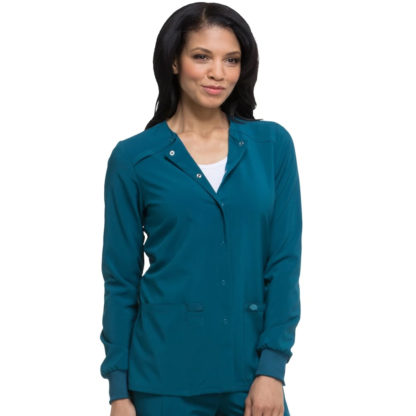 Women's EDS Essentials Scrub Jacket - DK305 - Image 3