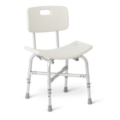 DELUXE BARIATRIC BATH BENCH WITH CROSS-FRAME BRACE