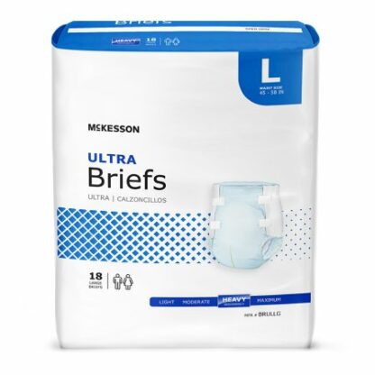 Unisex Adult Incontinence Brief McKesson Ultra - Image 3