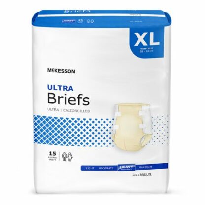 Unisex Adult Incontinence Brief McKesson Ultra - Image 5