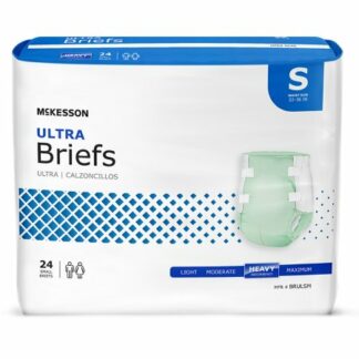 Unisex Adult Incontinence Brief McKesson Ultra