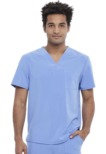 Cherokee Allura Men's Tuckable V-Neck Scrub Top style-CKA689