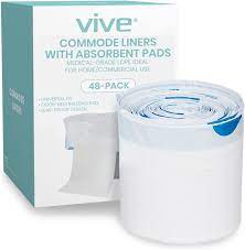 Commode Liners 48/pk
