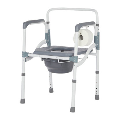 Folding Aluminum Commode 3 in 1