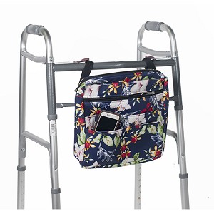 Mobility Bag Blue Floral