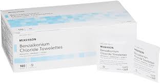 Benzalkonium Chloride towelette
