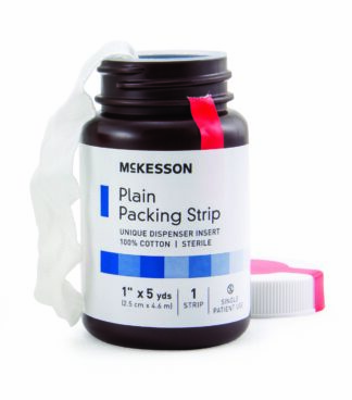 McKesson Plain Packing Strips 1in x 5yds