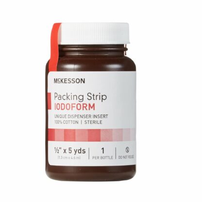 McKesson Packing Strips Iodoform 1/2in x 5yds