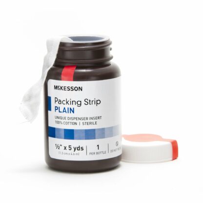 McKesson Plain Packing Strips 1/2in x 5yds - Image 2