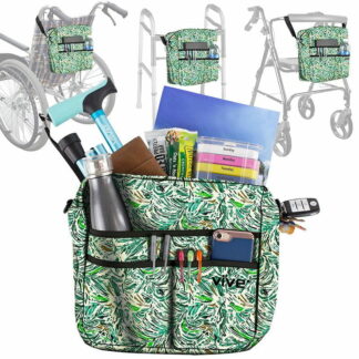 Watercolor Palm Vive rollator bag