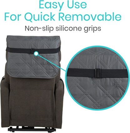 Sures Grey Lift Chair cover - Image 3