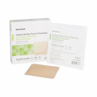McKesson silicone foam dressing 4844 individuals