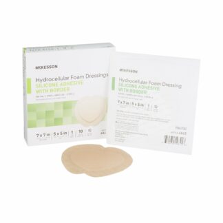 McKesson Sacral silicone foam dressing 4845 individuals