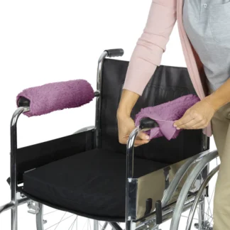 VIVE Pink wheelchair armrests