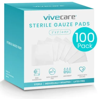 Vive Non-woven 3x3 gauze pads