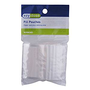 Ezy Dose- Disposable pill pouches 50/pk