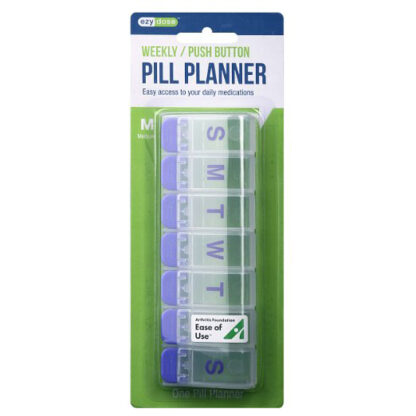 Ezy Dose- 7 Day Push Button Pill Reminder