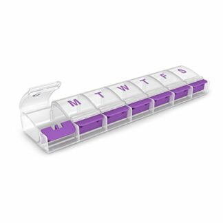 Ezy Dose- Weekly Button pill planner XL